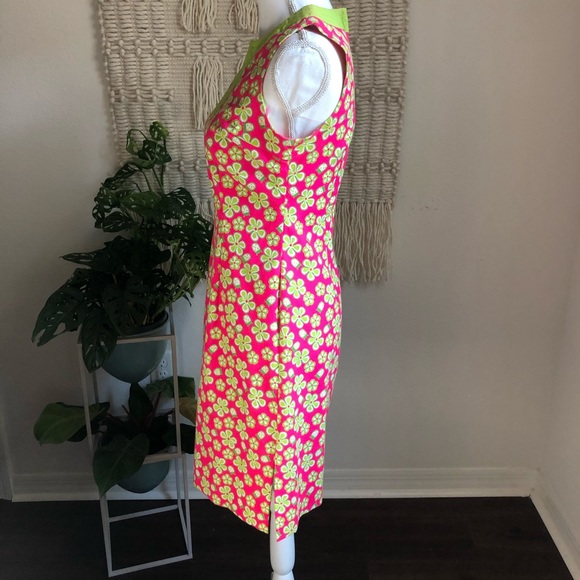 Lilly Pulitzer Dune Buggy Modern Shift Dress Sz. 2 - Picture 3 of 6